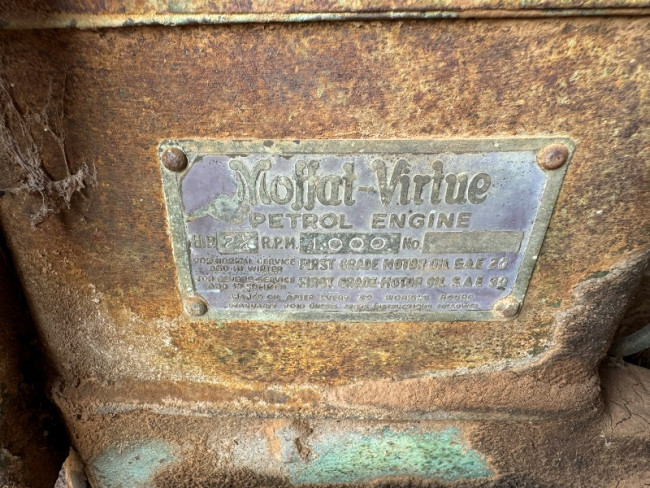 Moffat Virtue petrol engine 2