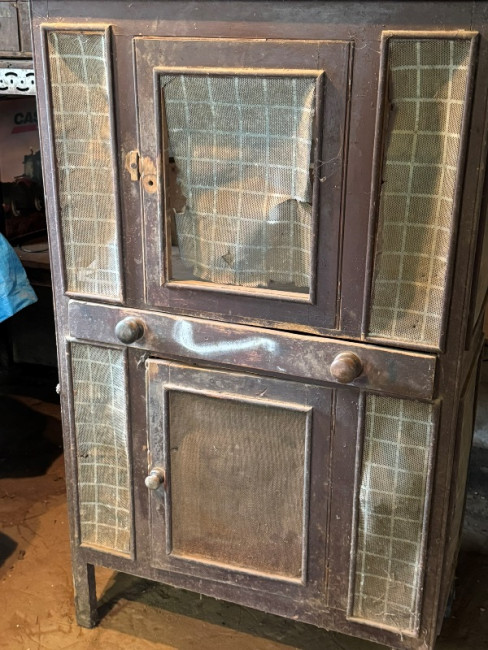 Old meat safe