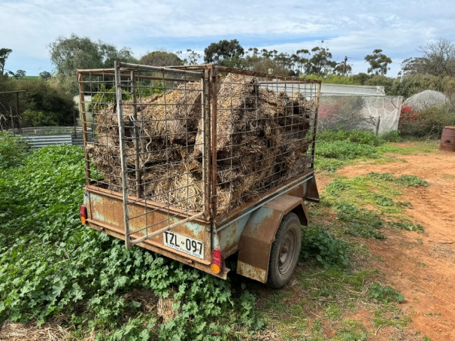 Trailer 6x4 with hurdles 2
