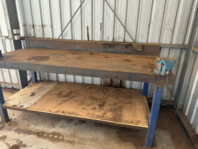 Work bench and vice 2